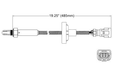 Oxygen Sensor O2 250-23521