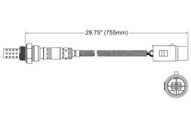 Oxygen Sensor O2 250-24007