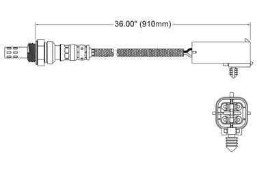 Oxygen Sensor O2 250-24013