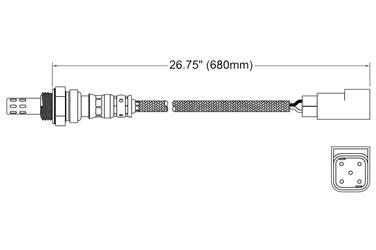 Oxygen Sensor O2 250-24016