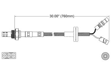 Oxygen Sensor O2 250-24034