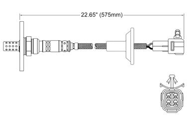 Oxygen Sensor O2 250-24053