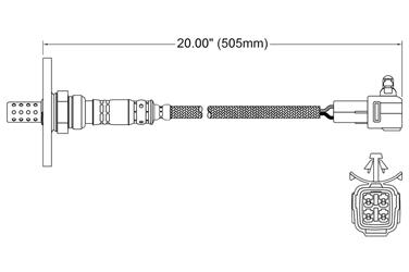 Oxygen Sensor O2 250-24056