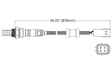 Oxygen Sensor O2 250-24072