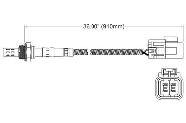 Oxygen Sensor O2 250-24102