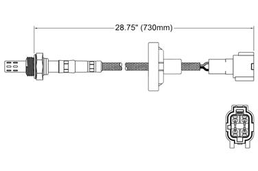 Oxygen Sensor O2 250-24138