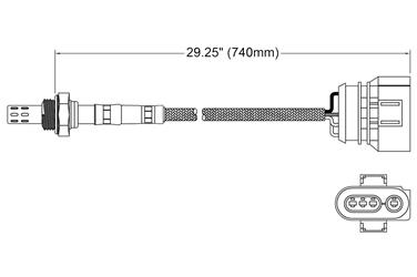 Oxygen Sensor O2 250-24147