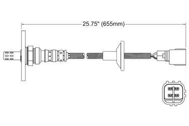 Oxygen Sensor O2 250-24155