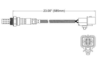 Oxygen Sensor O2 250-24239