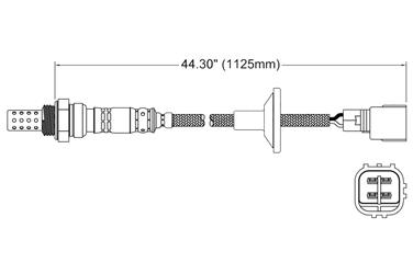 Oxygen Sensor O2 250-24244