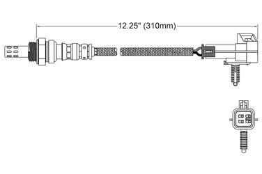 Oxygen Sensor O2 250-24273