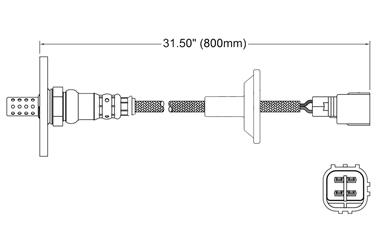 Oxygen Sensor O2 250-24278