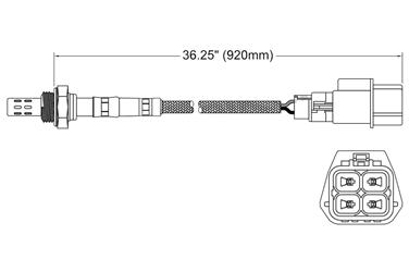 Oxygen Sensor O2 250-24284