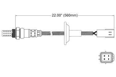 Oxygen Sensor O2 250-24293