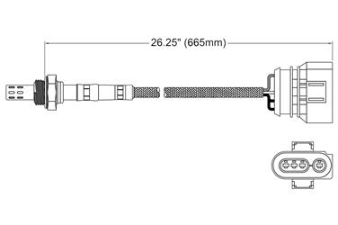 Oxygen Sensor O2 250-24307