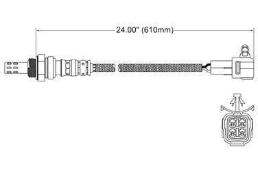 Oxygen Sensor O2 250-24333