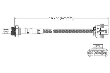 Oxygen Sensor O2 250-24342