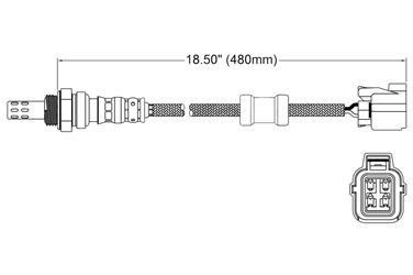 Oxygen Sensor O2 250-24343