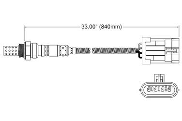 Oxygen Sensor O2 250-24406