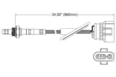 Oxygen Sensor O2 250-24416