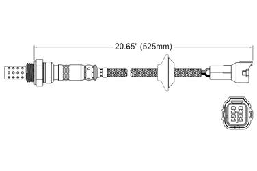 Oxygen Sensor O2 250-24442