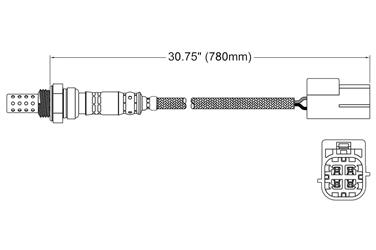 Oxygen Sensor O2 250-24456