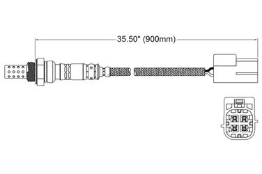 Oxygen Sensor O2 250-24458