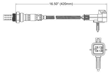 Oxygen Sensor O2 250-24470