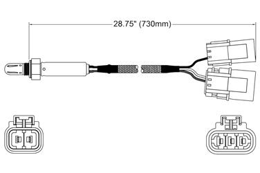 Oxygen Sensor O2 250-24505