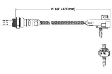 Oxygen Sensor O2 250-24654