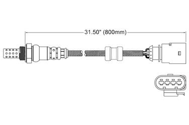 Oxygen Sensor O2 250-24672