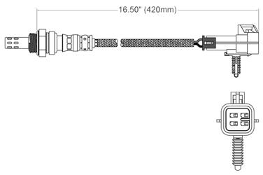 Oxygen Sensor O2 250-24704