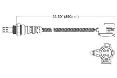 Oxygen Sensor O2 250-24945