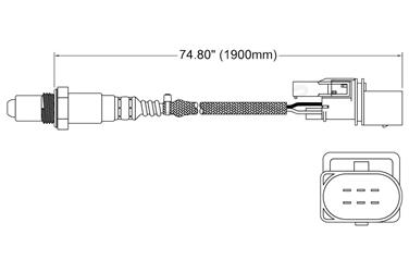 Oxygen Sensor O2 250-25021