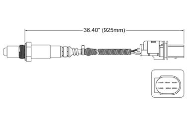 Oxygen Sensor O2 250-25027