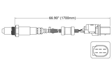 Oxygen Sensor O2 250-25028