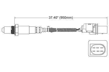 Oxygen Sensor O2 250-25036