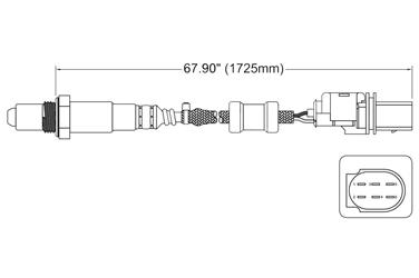 Oxygen Sensor O2 250-25052