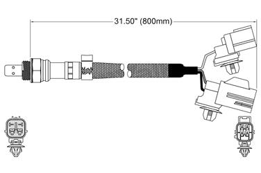 Oxygen Sensor O2 250-25066