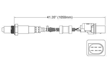 Oxygen Sensor O2 250-25073