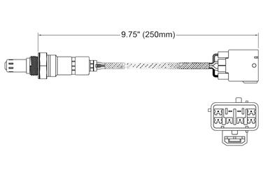 Oxygen Sensor O2 250-25082