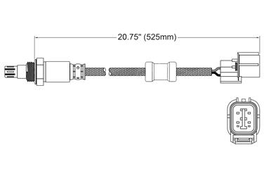 Oxygen Sensor O2 250-54023