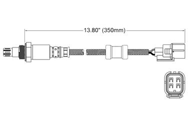 Oxygen Sensor O2 250-54038