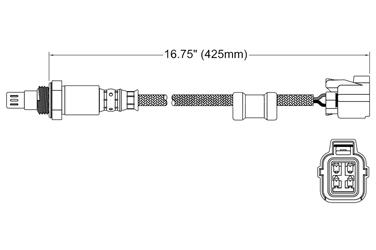 Oxygen Sensor O2 250-54045