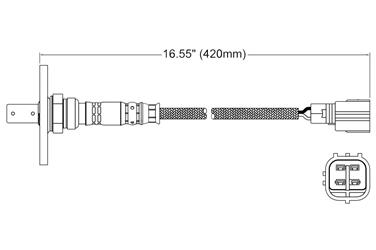 Oxygen Sensor O2 250-54052