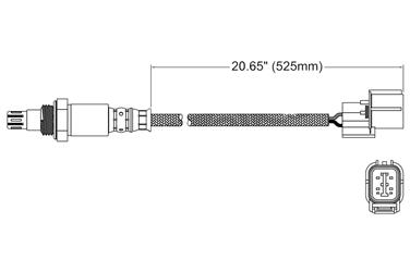 Oxygen Sensor O2 250-54056