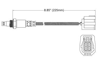 Oxygen Sensor O2 250-54063