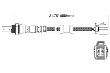 Oxygen Sensor O2 250-54075