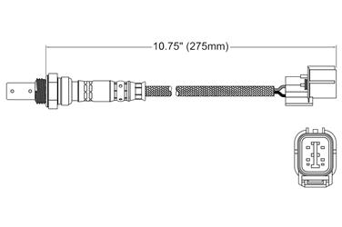 Oxygen Sensor O2 250-54076