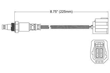 Oxygen Sensor O2 250-54080